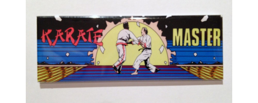 Karate Master - Marquee - Magnet - 